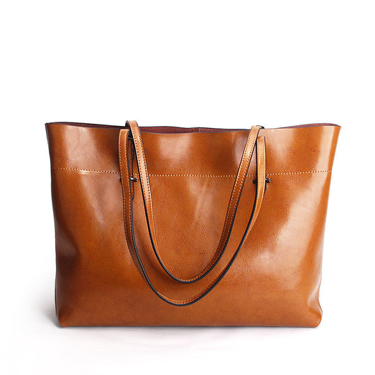 Bolso de Cuero Encerado con Bandolera - Diseño Portátil y Elegante - Image 7