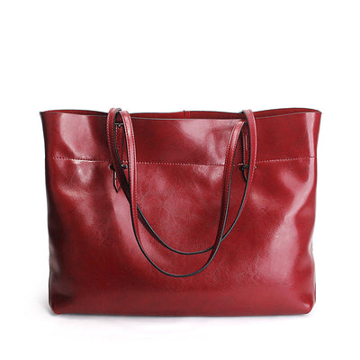 Bolso de Cuero Encerado con Bandolera - Diseño Portátil y Elegante - Image 16