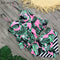 Bikini Realzador de Talle Alto con Estampado Floral - Traje de Baño Dos Piezas para Mujer