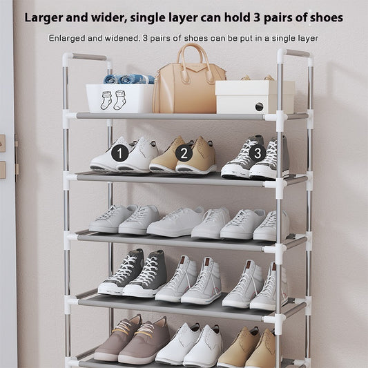 Organizador de Zapatos Multicapa Antipolvo para Puerta - Ideal para Dormitorios y Espacios Pequeños