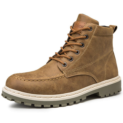 Botas Martin de Cuero para Hombre - Estilo Británico Motociclista - Image 9