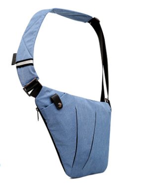 Bolsa de Lona para Hombre - Mochila Cruzada Multifunción con Protección Antirrobo - Image 14