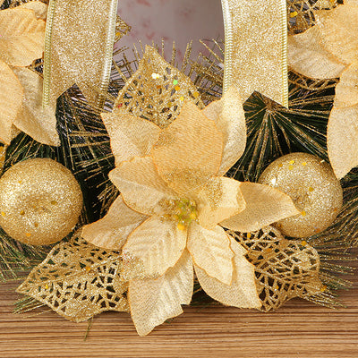 Corona Navideña de Pino 40cm - Decoración Premium para Mayoristas - Image 3