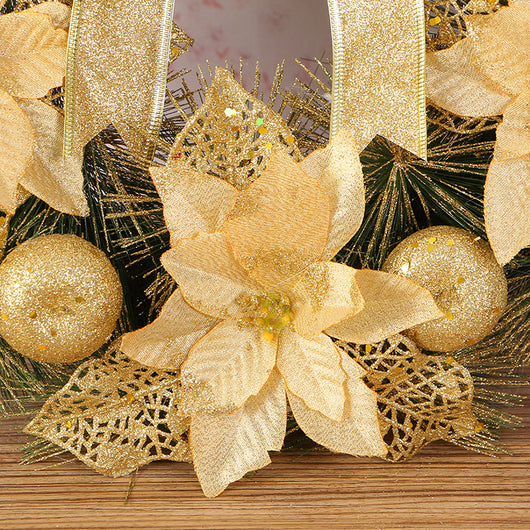 Corona Navideña de Pino 40cm - Decoración Premium para Mayoristas - Image 3