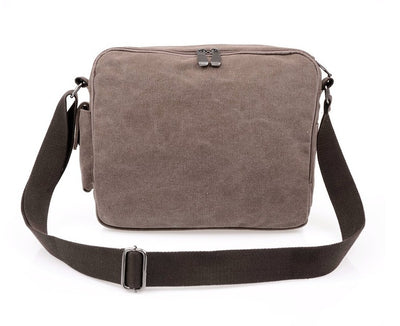 Bolsa de Lona Vintage para Hombre - Maletín Ejecutivo Retro - Image 7