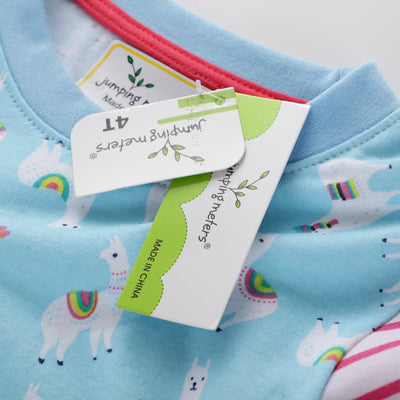 Vestido Infantil de Manga Larga con Diseños Animados - Image 5