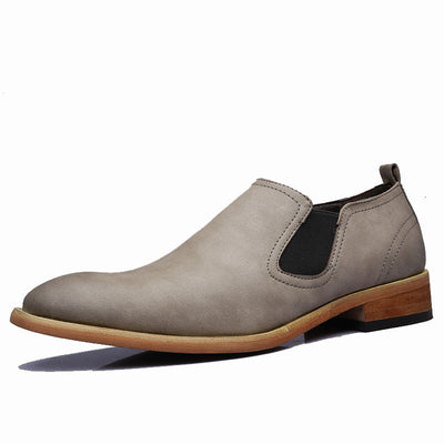 Zapatos de Cuero Británicos Transpirables para Hombre - Image 6