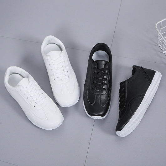 Zapatillas Blancas Plataforma para Estudiantes - Versátiles y Cómodas - Image 7