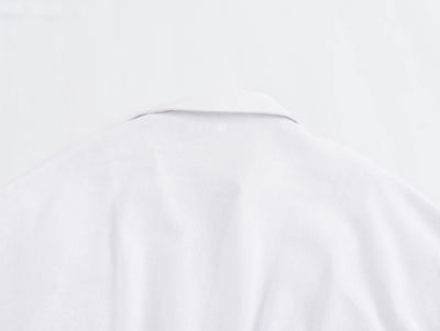 Vestido Camisero Midi de Lino Mezclado - Diseño Suelto y Versátil para Mujer - Image 9