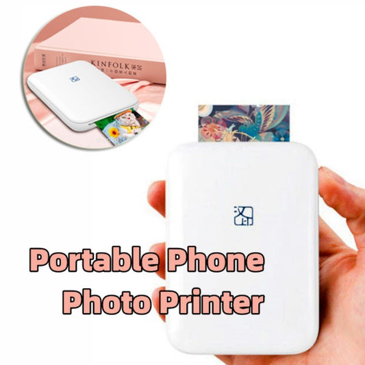 Impresora Fotográfica Portátil Inalámbrica a Color con Sublimación Térmica