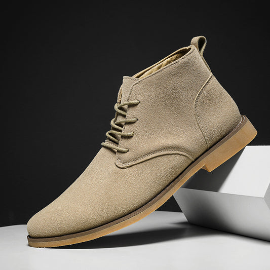 Zapatos y Botas de Negocios Retro Británico para Hombre - Image 2