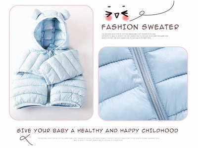 Abrigo Acolchado Infantil para Otoño e Invierno - Chaqueta Térmica Ligera - Image 5