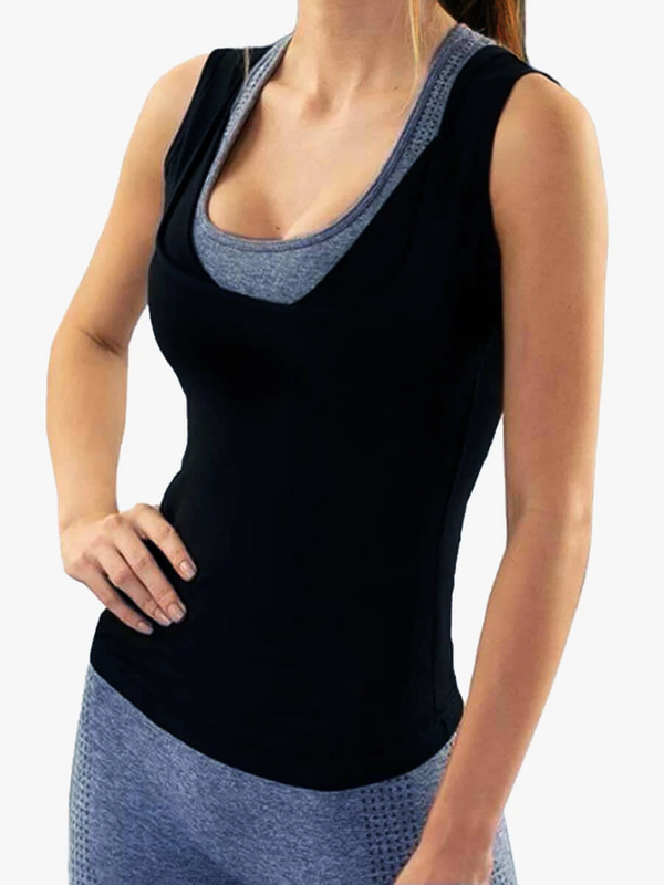 Chaleco Reductor Neopreno para Hombre - Faja Térmica Modeladora
