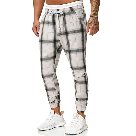 Pantalones Casuales a Cuadros - Comodidad y Estilo - Image 34