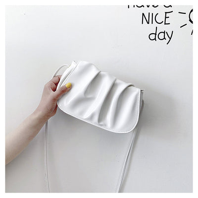 Bolsa Saddle Plisada Cloud - Image 18