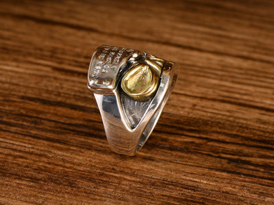 Anillo Retro de Plata 925 Negro para Hombre - Image 11