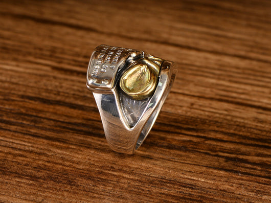 Anillo Retro de Plata 925 Negro para Hombre - Image 11