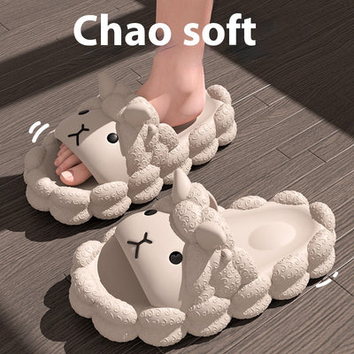 Sandalias y Pantuflas Cordero para Mujer - Comodidad de Verano - Image 8