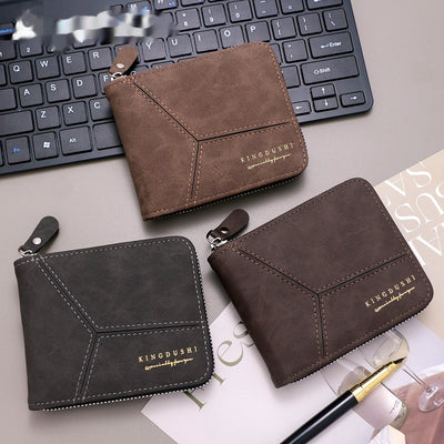 Billetera Corta para Hombre con Costuras Mate y Múltiples Compartimentos - Image 14