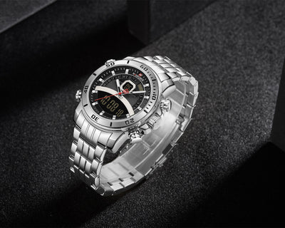 Reloj de Acero Inoxidable NAVIFORCE - Cuarzo Resistente - Image 3