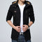 Abrigo Impermeable para Hombre Otoño Invierno con Forro Térmico
