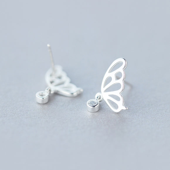 Aretes Mariposa Elegantes