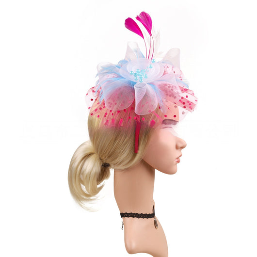 Diadema de Novia Elegante con Malla Billycock - Image 39