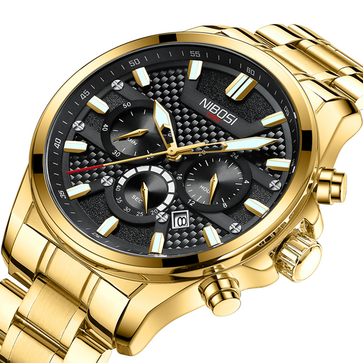 Reloj de Cuarzo Multifuncional Impermeable para Hombre con Tres Ojos - Image 5