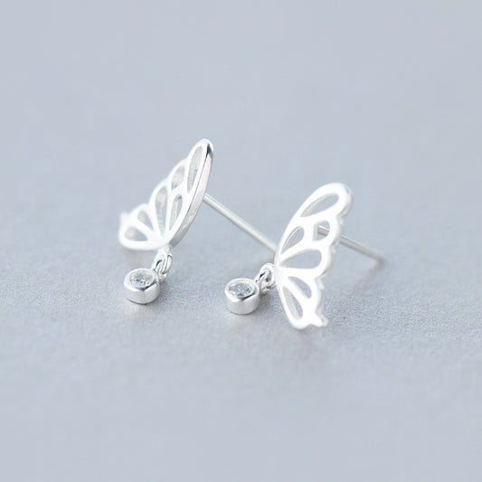 Aretes Mariposa Elegantes