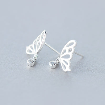 Aretes Mariposa Elegantes