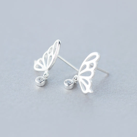Aretes Mariposa Elegantes
