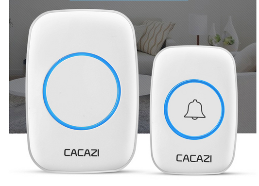 Timbre Inalámbrico Inteligente con Control Remoto de Largo Alcance