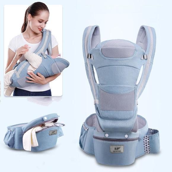 Cargador Ergonómico 3 en 1 para Bebé con Soporte de Cadera