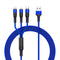 Azul Enchufe 3 En 1 De 3A