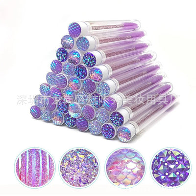 Cepillos Desechables para Pestañas y Rímel - Set de 10 a 50 Spoolies Diamond Lash en 4 Colores - Image 8