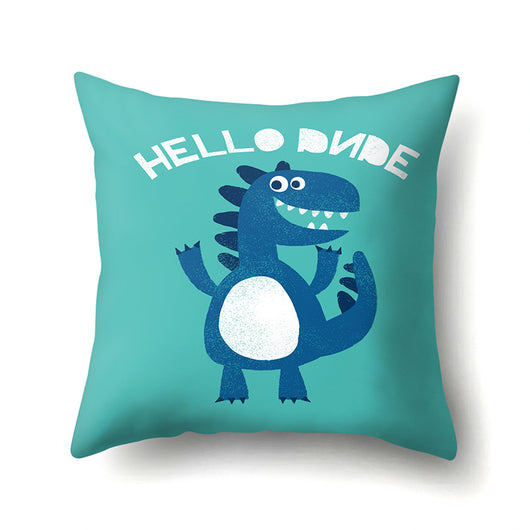 Funda de Almohada Dinosaurio Estampado Simple Poliéster - Image 5