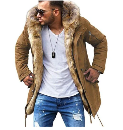 Ropa de Algodón con Cuello de Pelaje - Image 11