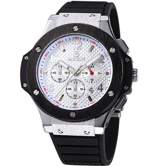 Reloj de Pulsera Deportivo Militar para Hombre con Cronógrafo de Cuarzo - Image 6