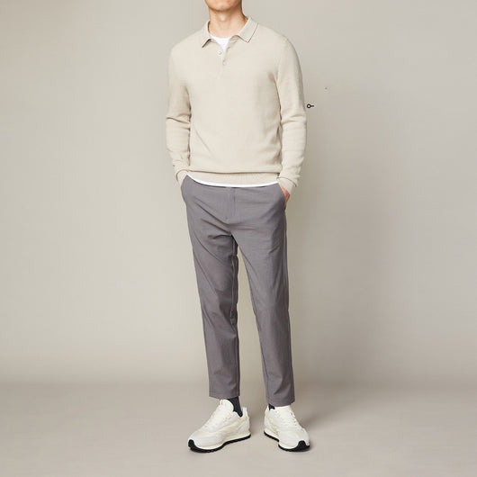 Polo de Punto Hombre Cuello Solapa - Diseño Clásico Liso - Image 3