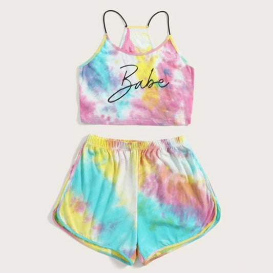 Ropa de Casa Tie-Dye Colorida y Cómoda