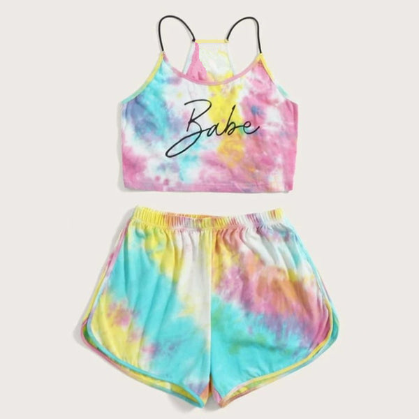 Ropa de Casa Tie-Dye Colorida y Cómoda