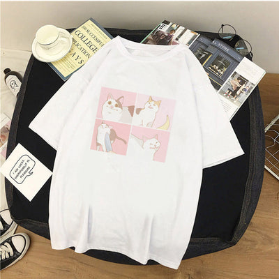 Playera Estampada con Gato Cartoon - Image 11
