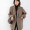 Blazer de Lana para Mujer con Hombros Anchos