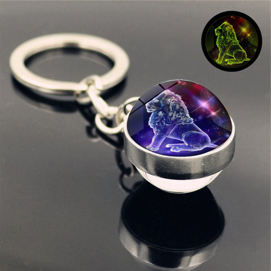 Llavero Luminoso de Cristal Doble Cara - Colgante Brillante - Image 13