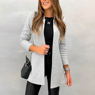Blazer Blanco Ejecutivo para Mujer - Elegancia Profesional - Image 3