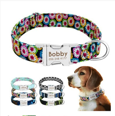 Collar Personalizado para Perros y Gatos con Placa de Identificación Antiextravío - Image 12