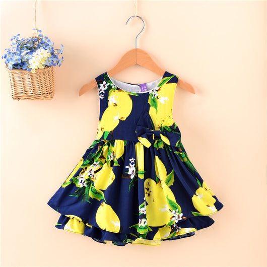 Vestido Princesa Niña Sin Mangas - Diseño Europeo Elegante - Image 4