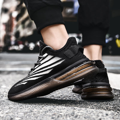Zapatillas Deportivas Tejidas Volantes para Hombre - Estilo Coreano Transpirable - Image 14