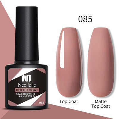 Esmalte de Uñas Gel Rojo Navideño con Brillo Reflectante UV - Image 80