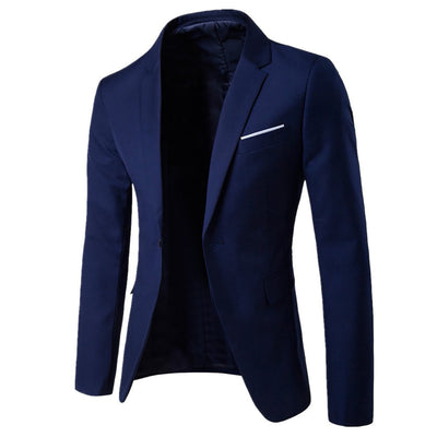 Traje Casual Slim Fit Otoño - Blazer Juvenil Elegante Hombre - Image 10